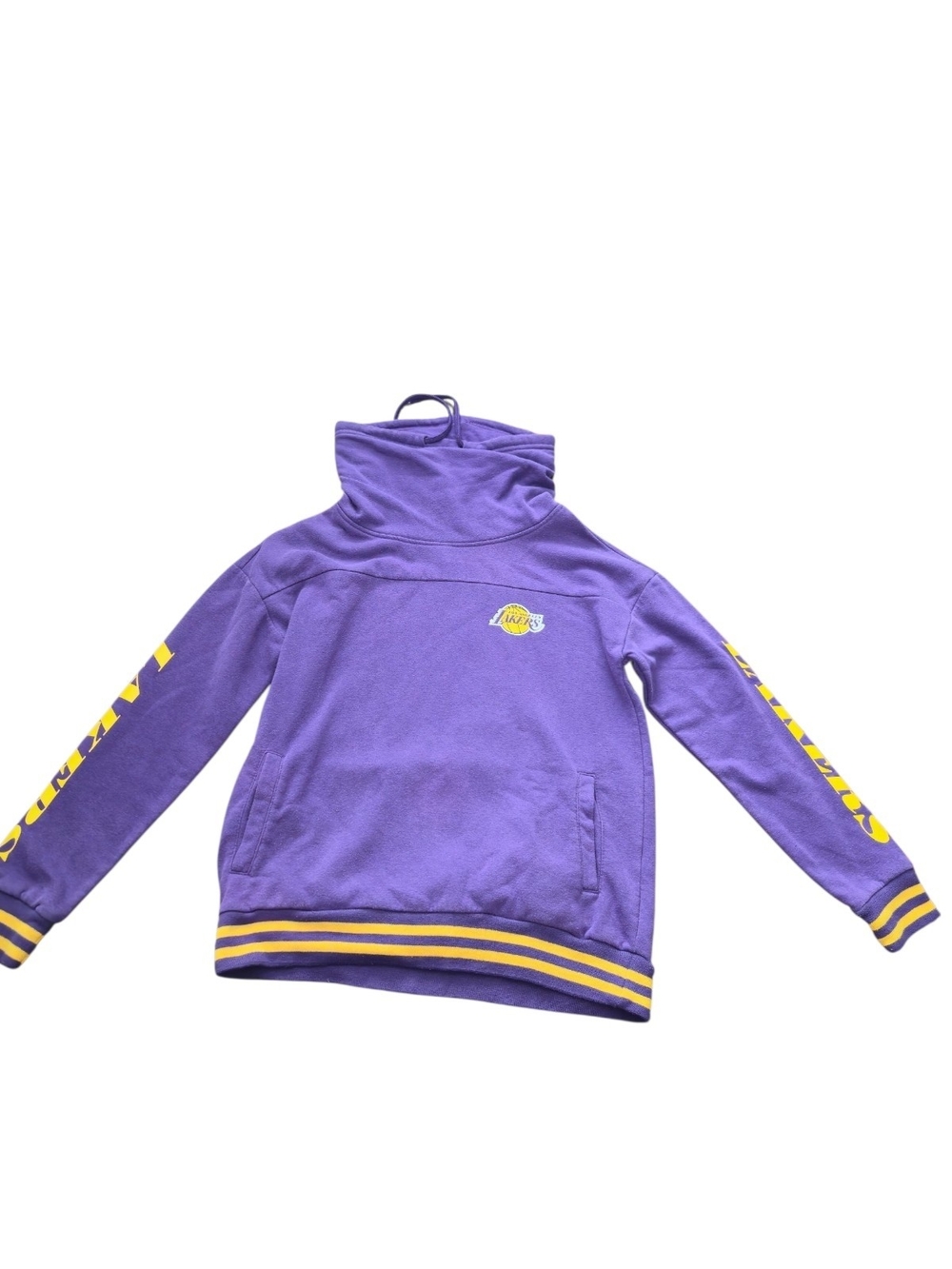 Unk L.A Lakers NBA Women's Purple Hoodie - Medium